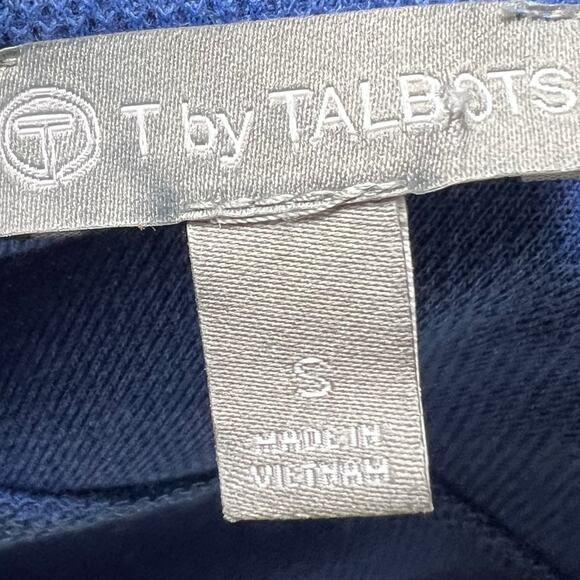 Talbots Women's Royal Blue Cotton Blend Full-Zip Athletic Jacket Size Small - Picture 7 of 8